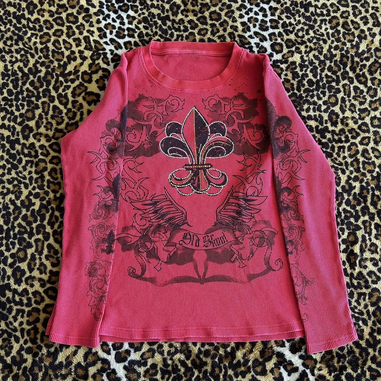

Graphic Tops Vintage Long Sleeve T-Shirt Spring Fall Streetwear Y2k Aesthetic Slim Fit Crop Tops Cyber Grunge Streetwear Clothes