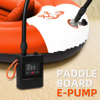 SUP Electric Portable Pulp Board Inflation Pump Q2 20PSI Large Capacity Rapid Inflater For Kayak Swim Circle Paddle Board
