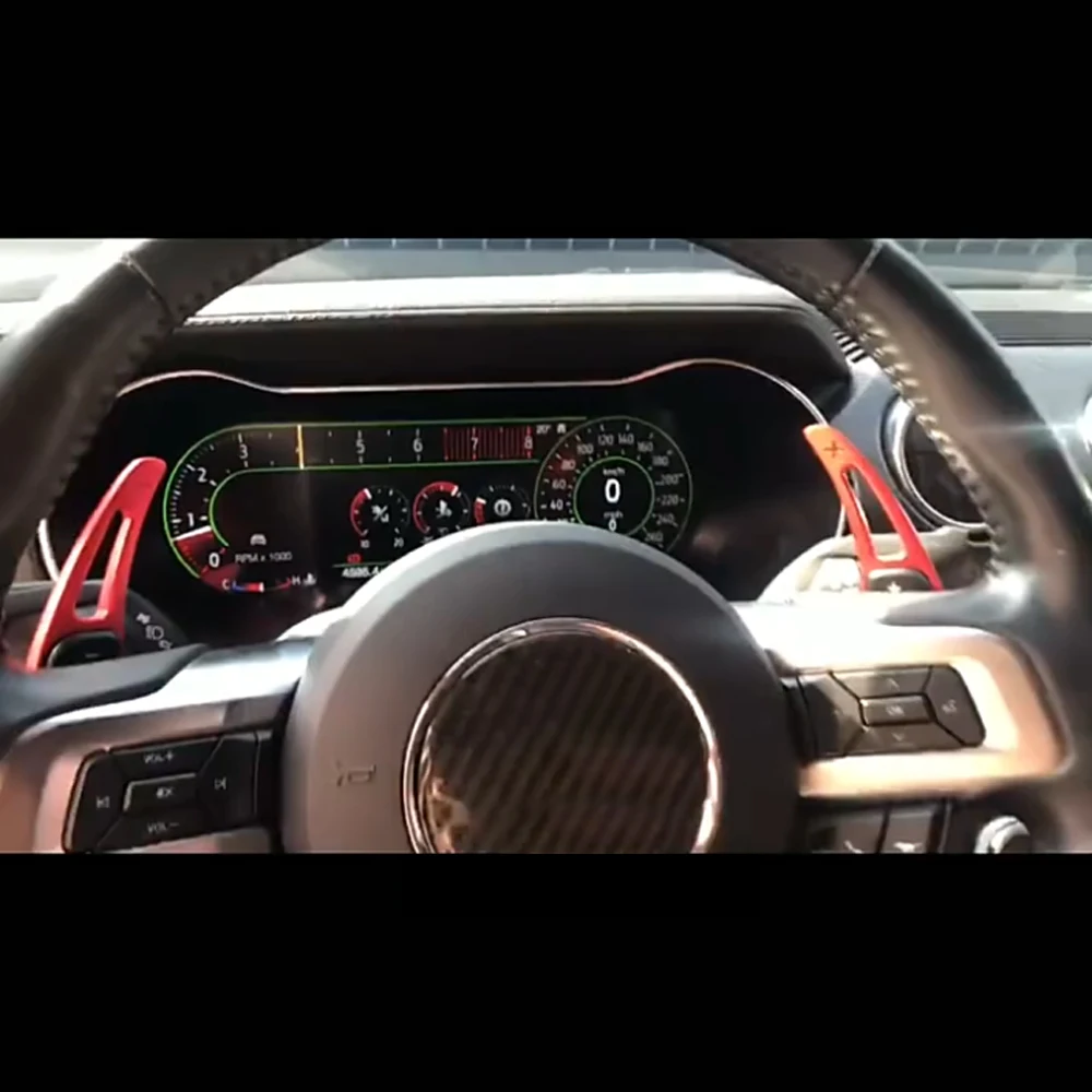 LCD Speedometer Car Dashboard For Ford Mustang OEM Digital Cluster Virtual Cockpit Instrument Display Panel GPS Navigation Linux