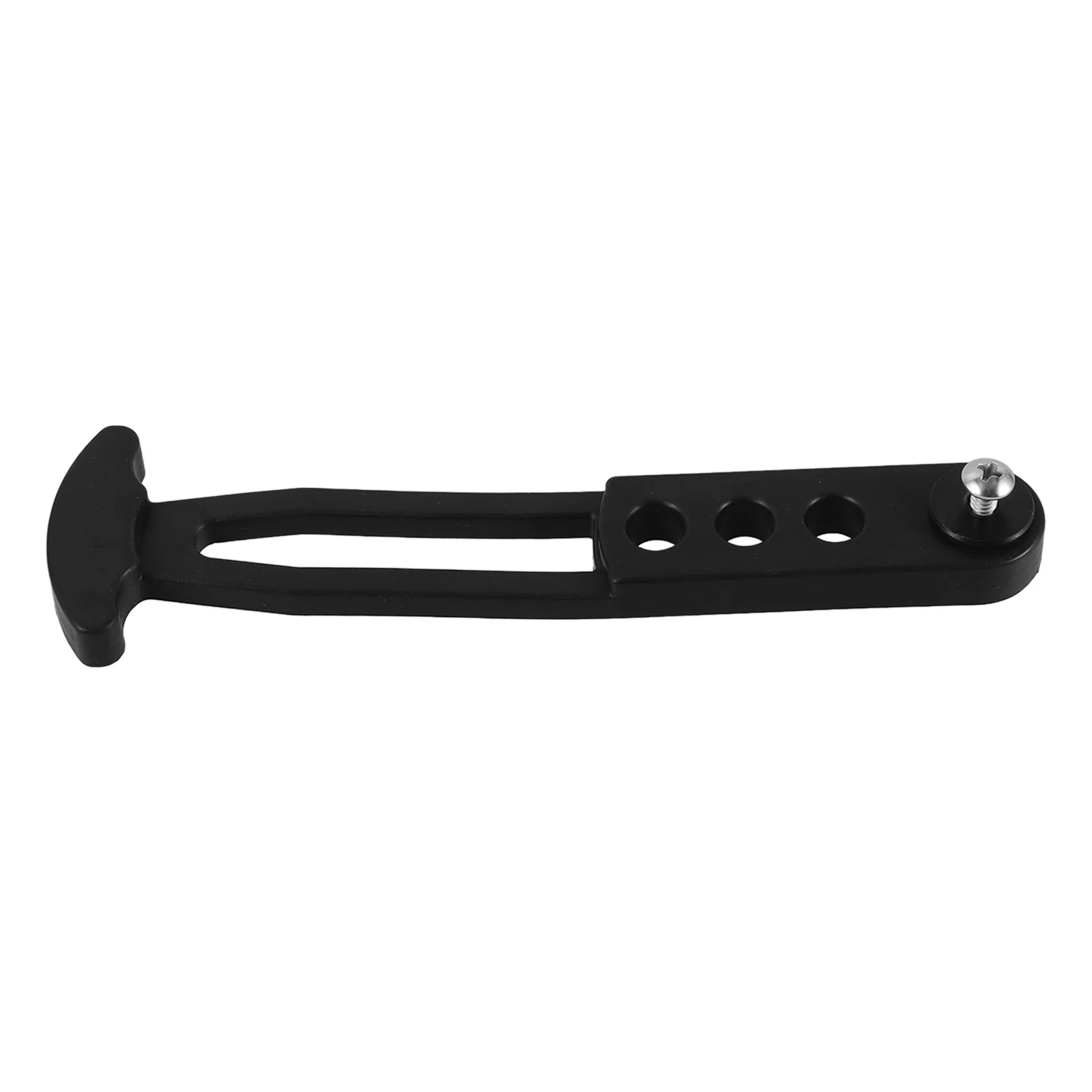 

4 Holes Rubber T Buckle Boat Ladder Straps Wear Resistant Black Color Marine Telescoping Yacht Supplies Hardware Safety