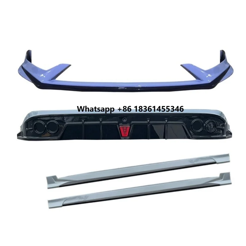 

sport style surround car accessories For Galaxy L6 23-25 modified front rear lip shovel tail wing side skirt