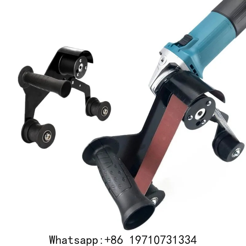

M10/M14 Iron Angle Grinder Adapter Accessories of Sanding Machine Grinding Polishing Machine with 5pcs Sanding Belt