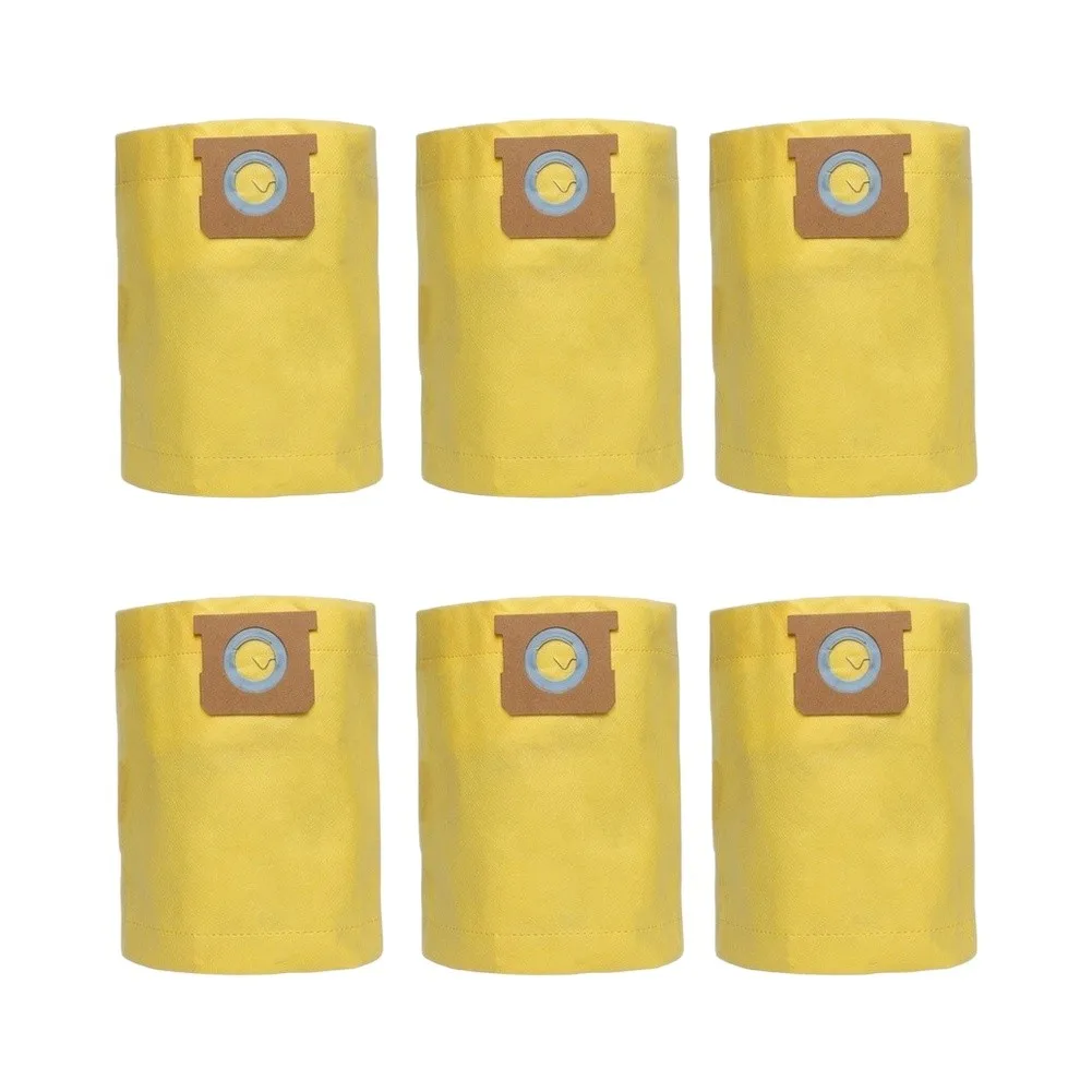For Dry Pickup Use Yellow Vacuum Dust Bags Long Term Dust Bag Supply Vacuum Paper Filter Bags 2-ply Paper Material