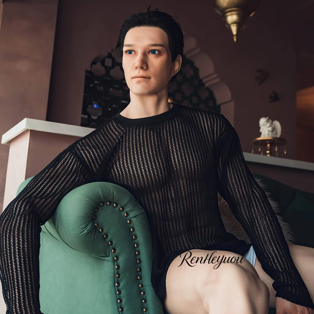RENHEYUOU-180CM Silicone Sex Doll Solid Solid Chest Butt Big dildo Realistic Anal Japanese Realistic Sex Toy Male Female Adult