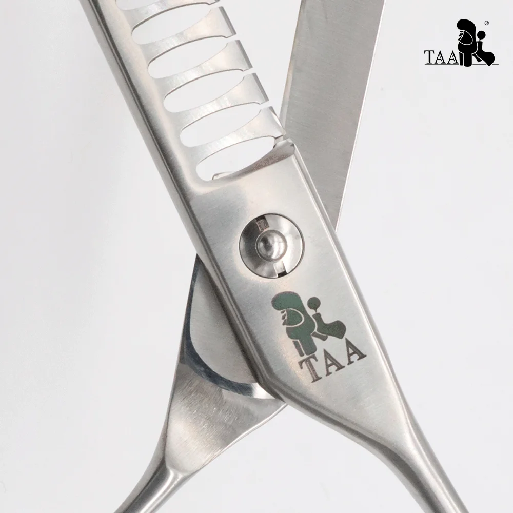 Imagem -04 - Taa Grooming Dog Scissors Pet Professional Tesoura de Osso de Peixe Serrilhada 440c Tesoura de Liga de Aço para Cães Gatos Animais de Estimação Corte de Cabelo