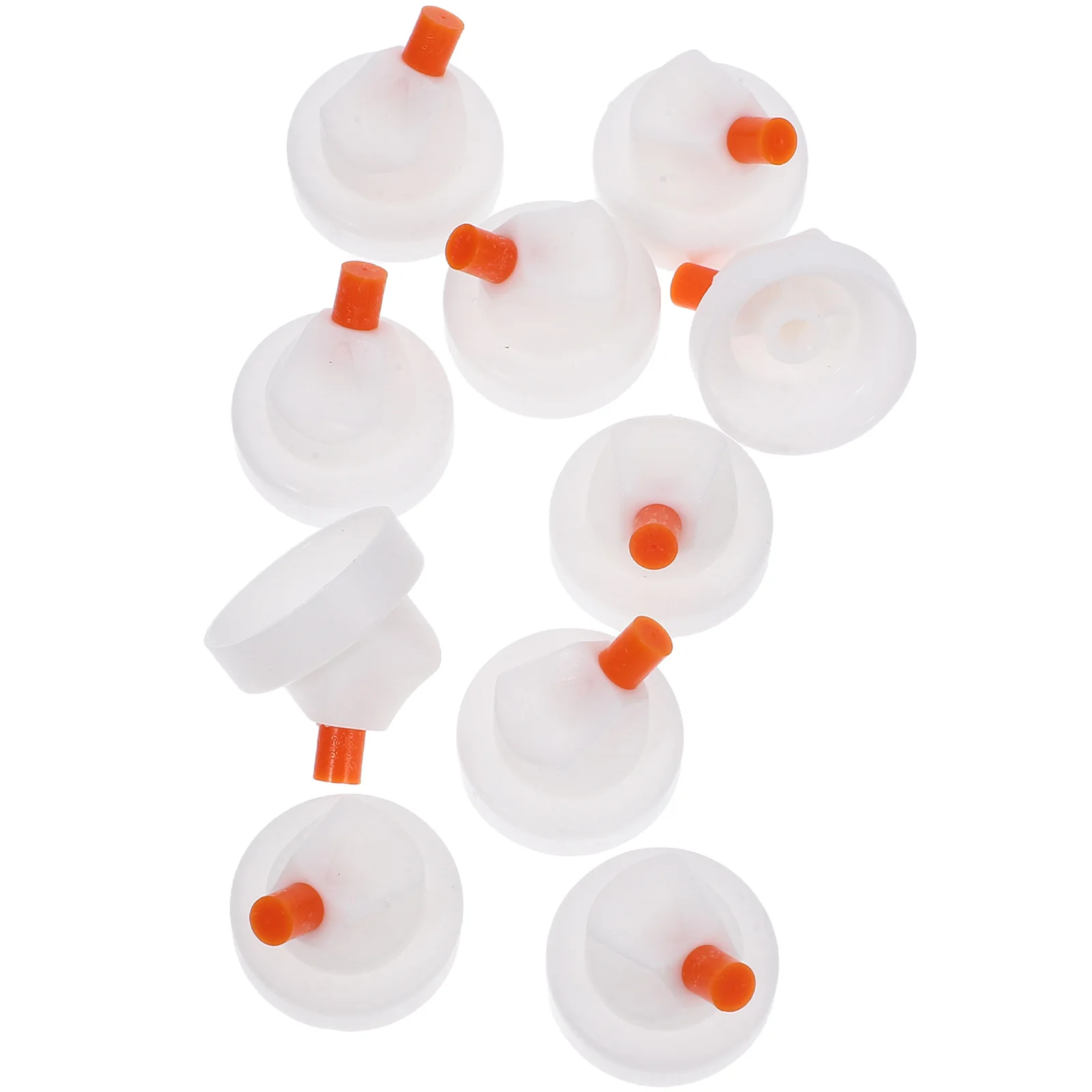 

10 PCS Aerosol Nozzle Bottle Sprayer Trigger Hair Bottles Replacement Plastic Kitchen Empty for Cleaning