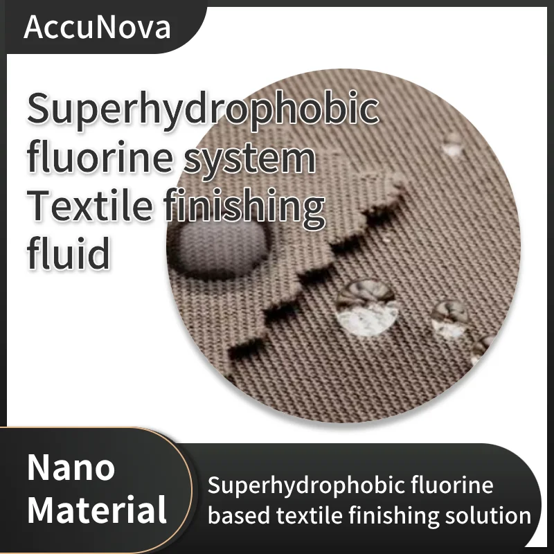 Superhydrophobic Fluorine-based Textile Finishing Agent Waterproof Coating Oil-resistant Washable Coating