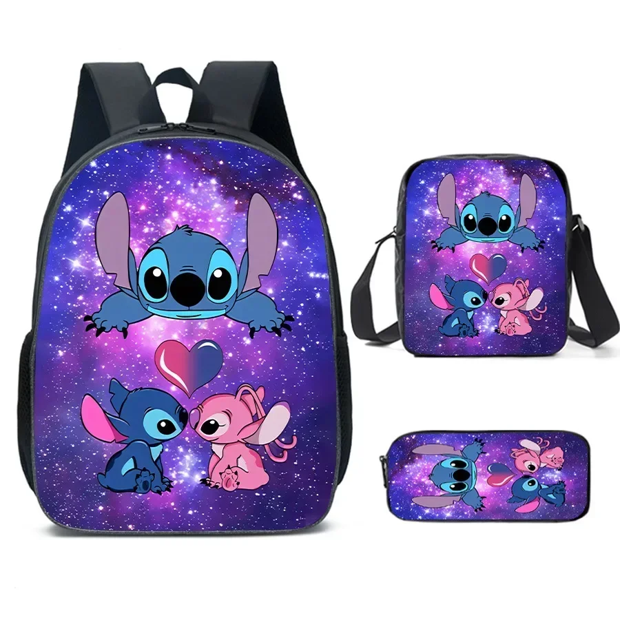 

Disney Anime Cartoon Stitch Stitch School Bag Primary and Secondary School Students Backpack Backpack