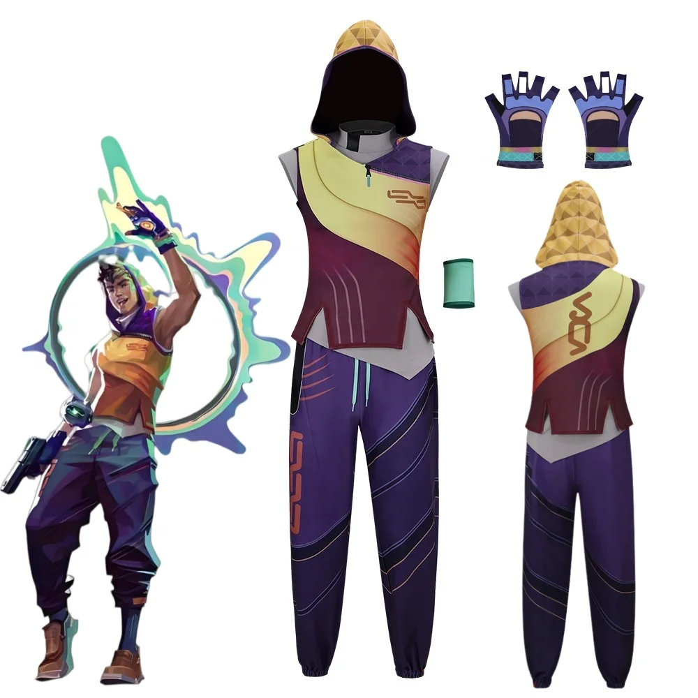 costume-cosplay-valorant-miks-set-completo-outfit-da-gioco-costume-controller-sound-wave-per-halloween-e-carnevale