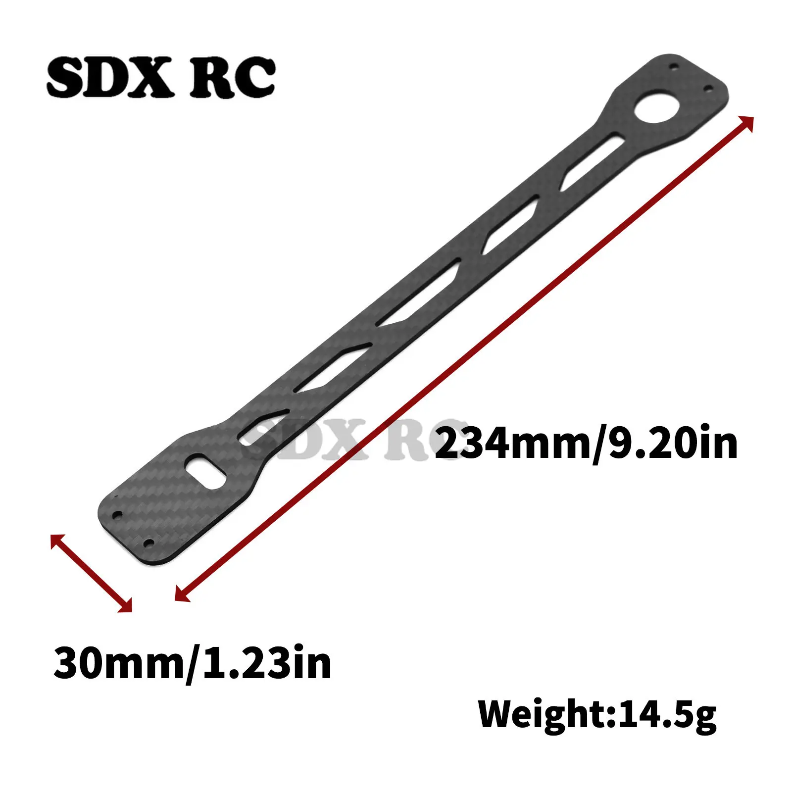 Carbon Fiber Second Floor Board Plate for Tamiya TT02 TT02B TT-02 TT-02B 1/10 RC Car Upgrade Parts Accessories