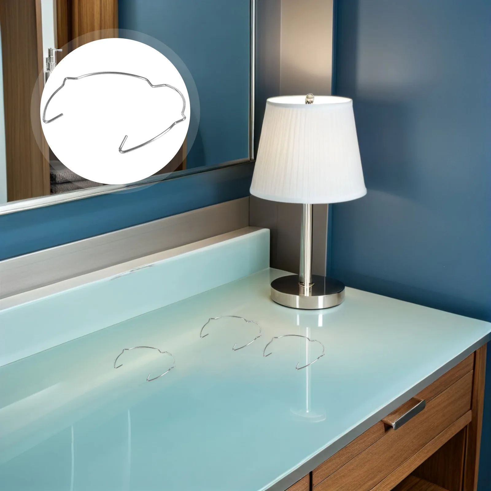 

20 шт. металлических фиксирующих пружинных зажимов для крепления светильников, держателей для точечных светильников, панельных ламп, надежная установка встраиваемых светильников