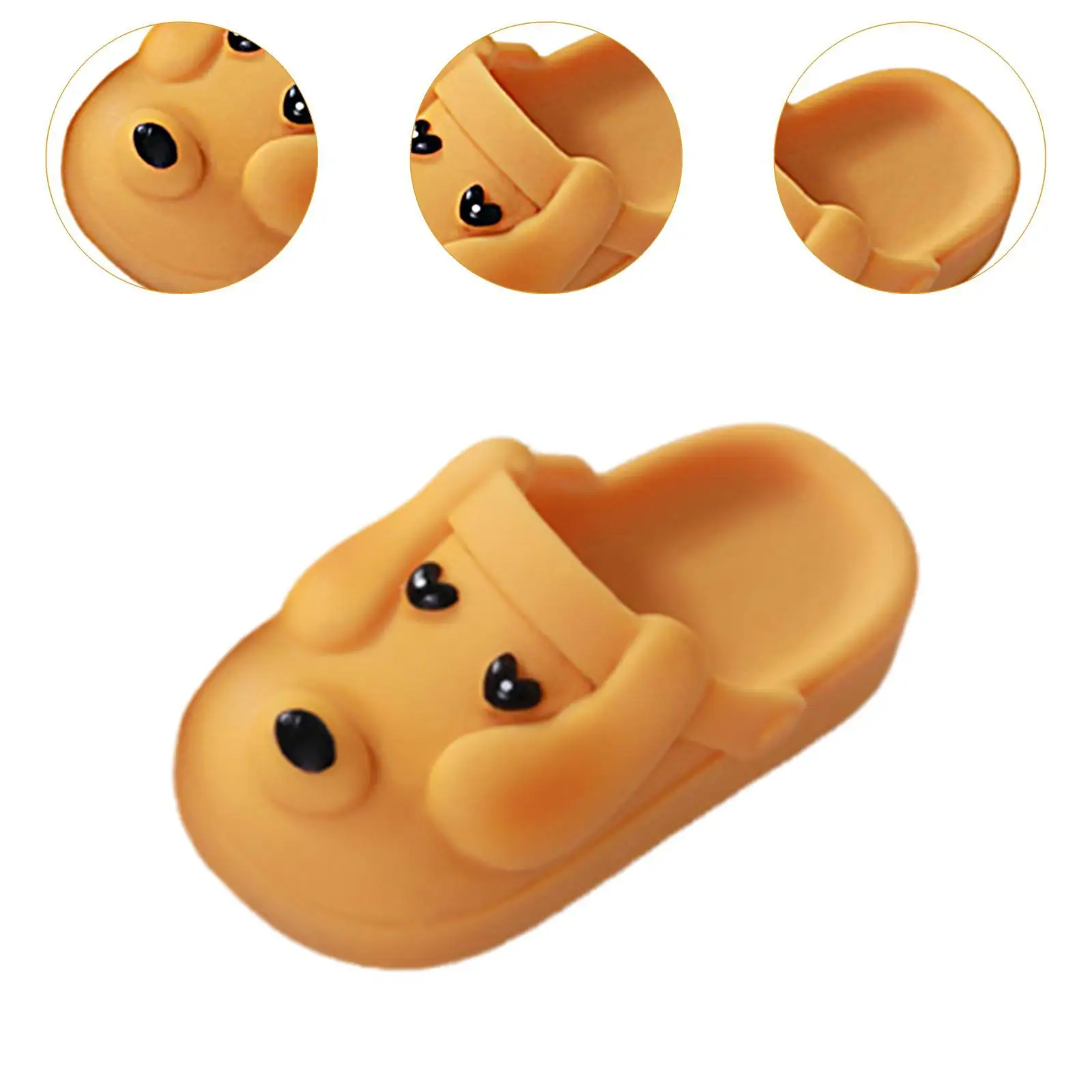 BJD Doll Slippers Lovely DIY Dog Shaped Make Your Own Dolls Miniature Doll Shoes for 1/6 BJD Doll Action Figures Birthday Gift