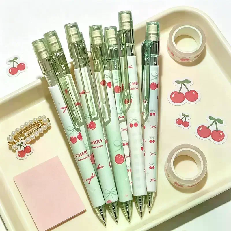 0.5mm Mechanical Pencil Set 4Pcs with Built-in Erasers Smooth Erasable Automatic Pencils for Kids Writing Drawing