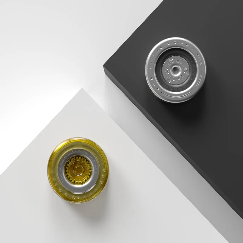 

TROSTUDIO EDC Button Series Star Ring PEI Версия из нержавеющей стали Механическая защелкивающаяся монета Декомпрессионная игрушка