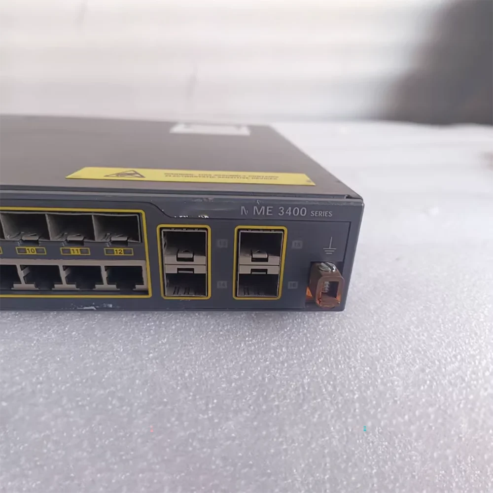 

Для CISCO ME-3400G-12CS-A 12-портовый гигабитный электрический порт 12-портовый гигабитный коммутатор оптического порта SFP
