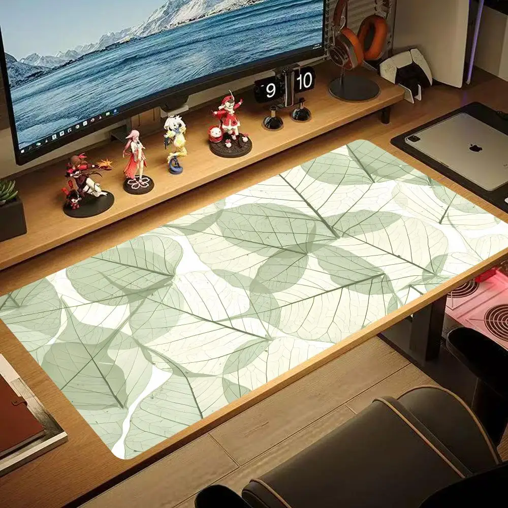 

The Veins Of The Leaves Mouse Pad 90x40CM non-slip Gaming Mousepad Gamer E-Sports Mouse Mat Game Mechanical Keyboard Desk Mat