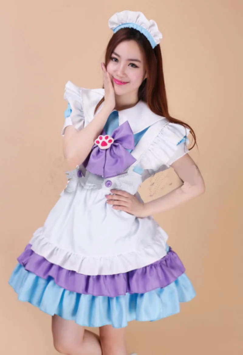 [wamami] Adult School Uniform Cosplay Maid Sailor Suit Costume Sexy Lolita Apron Dress Set