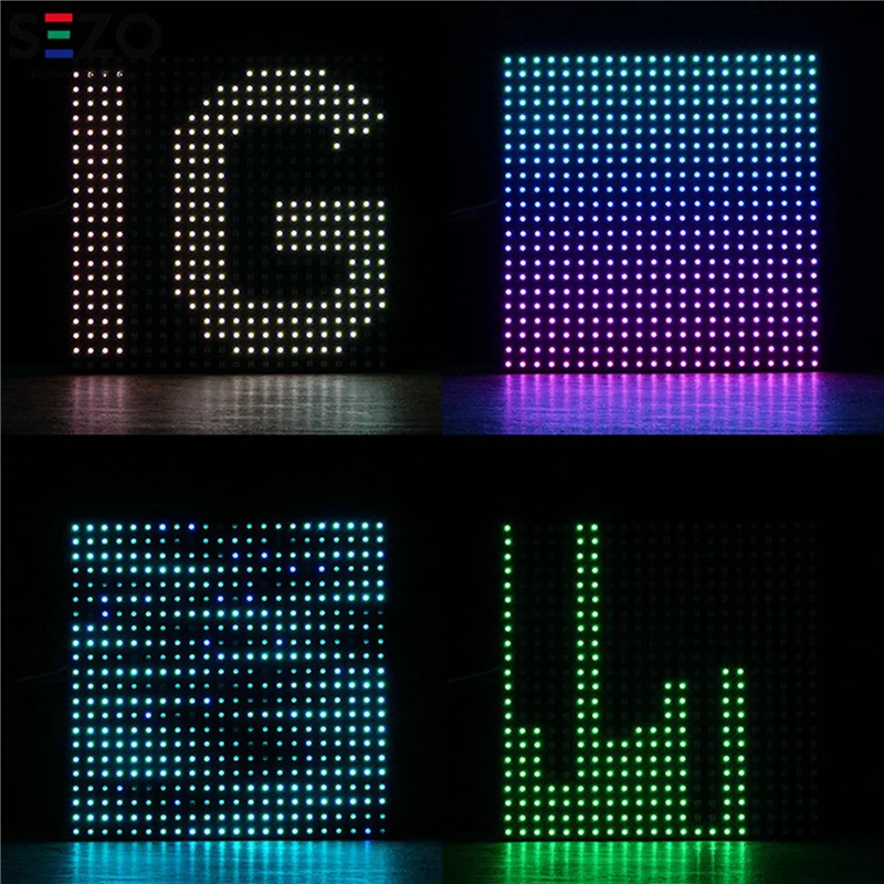 AB42-2X SP801E Wifi Art-Net LED 컨트롤러 LED 매트릭스 패널 모듈 WS2812B WS2811 라이트 스트립 무선 제어 DC5-24V