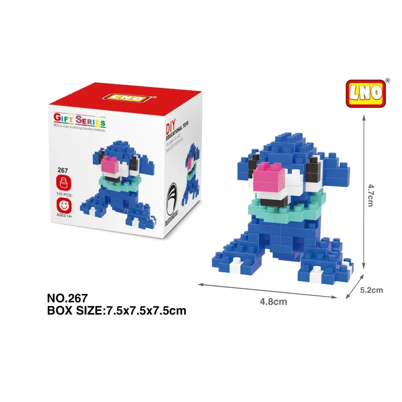 Nieuwe 9 Stijlen Micro Brick Diy Mini Bouwstenen Figuren Speelgoed Voor Kinderen