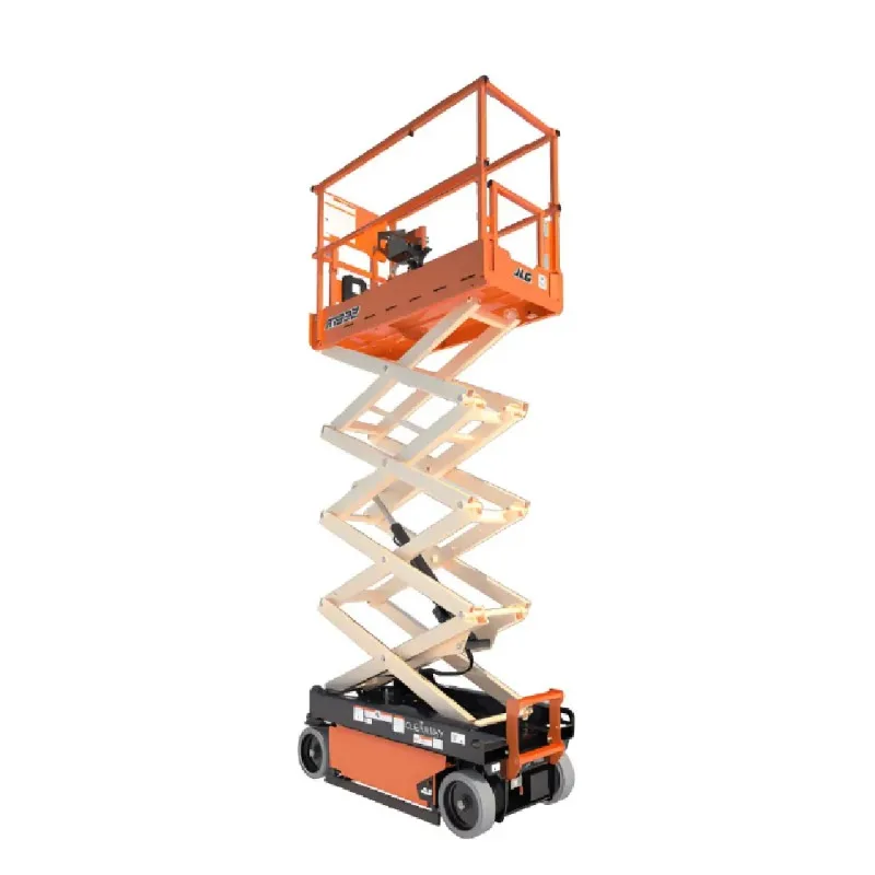 Mesa de elevação manual 420kg, escada de elevação elétrica, andaime 2-10 m para decoração de construção, manutenção, controle remoto