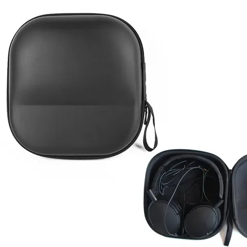 Bolsa de almacenamiento de auriculares portátil, funda para Sennheiser HD25 HD25-1 II HD25-SP HMD25 HME25 HMEC25 HME45 HMEC45, caja para auriculares