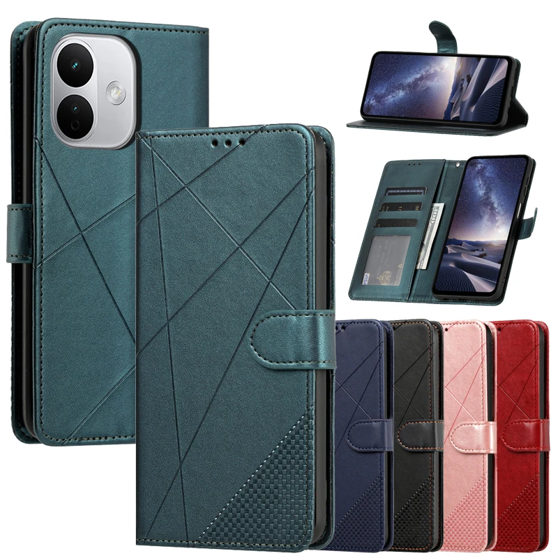 Brieftaschen-Flip-Hülle für Xiaomi Redmi 17 Note17 4G Note 17 Pro Plus Max 5G, Magnetische Lederhülle mit Telefonständer, Buchhülle
