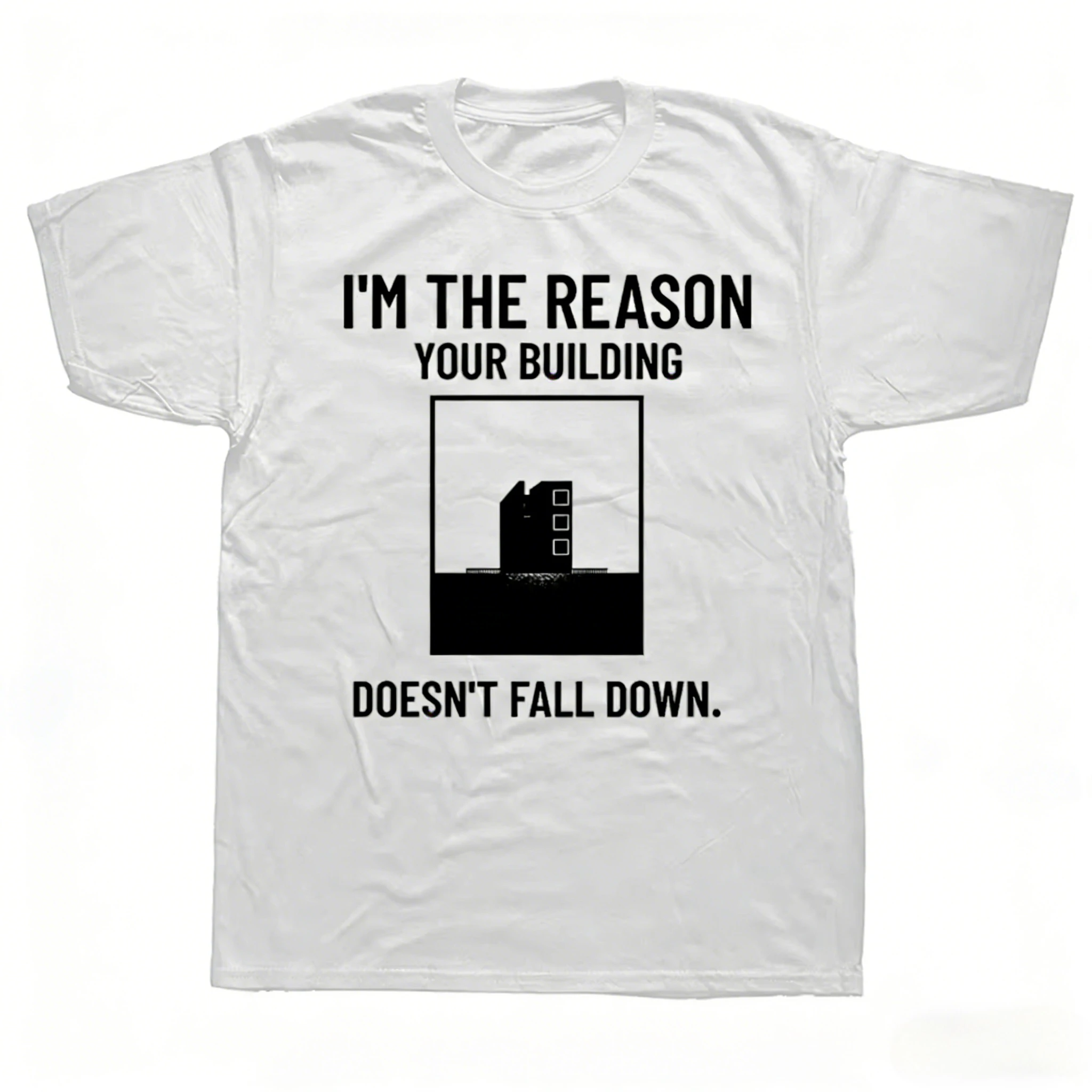 

Funny Civil Engineer Graphic T-shirts Men Women's Fashion Casual Tshirt 100% Cotton Loose Oversized T Shirt