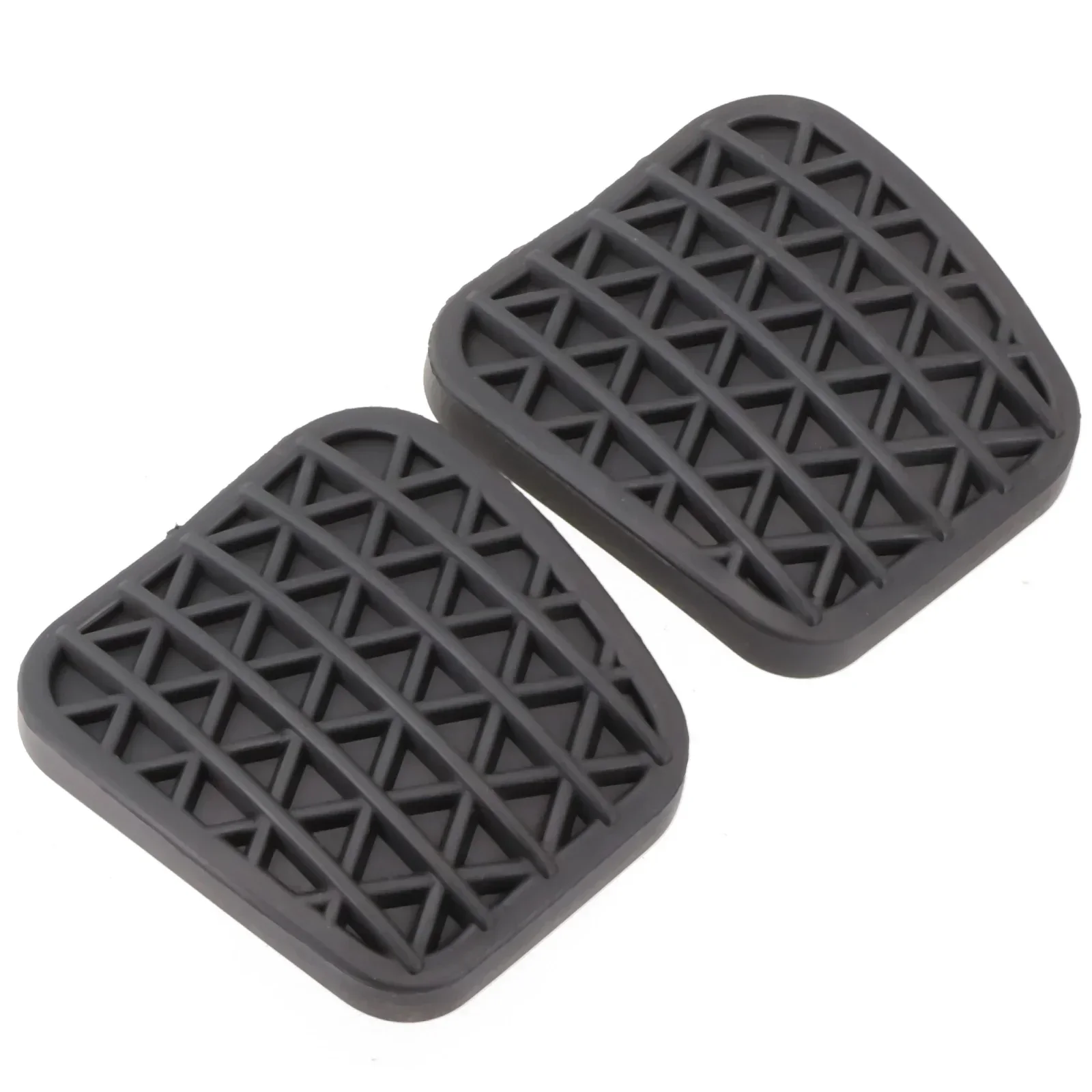 2Pcs Car Rubber Clutch Brake Foot Pedal Pads Covers For Vauxhall For Astra G-H For ZAFIRA A-B 90498309 Brake Clutch Pedal Pad