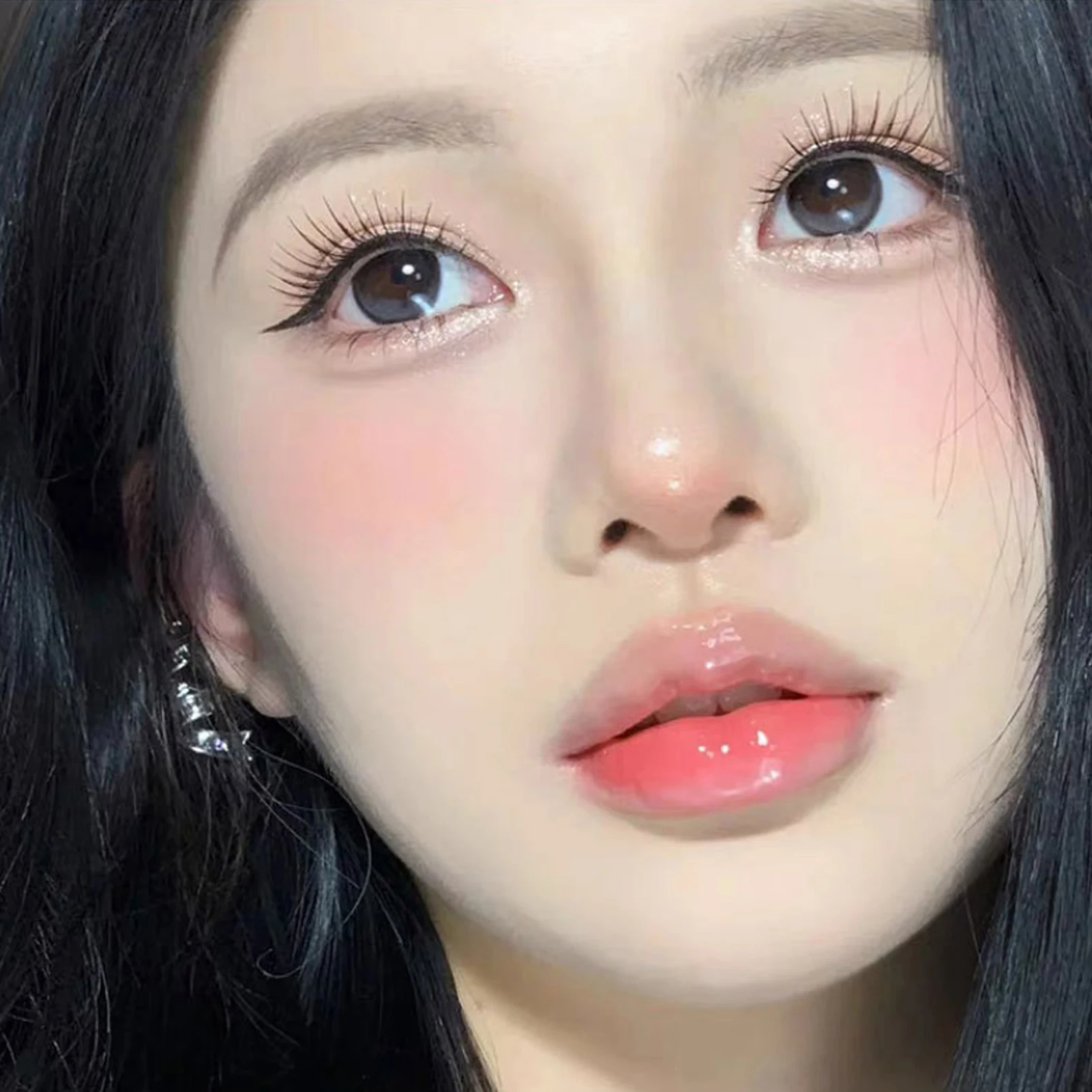 5 Pairs Korean Style Natural lashes full strips Fake Eyelashes Cross Soft Handmade Wispy Fluffy fake eyelash For Beginners DIY