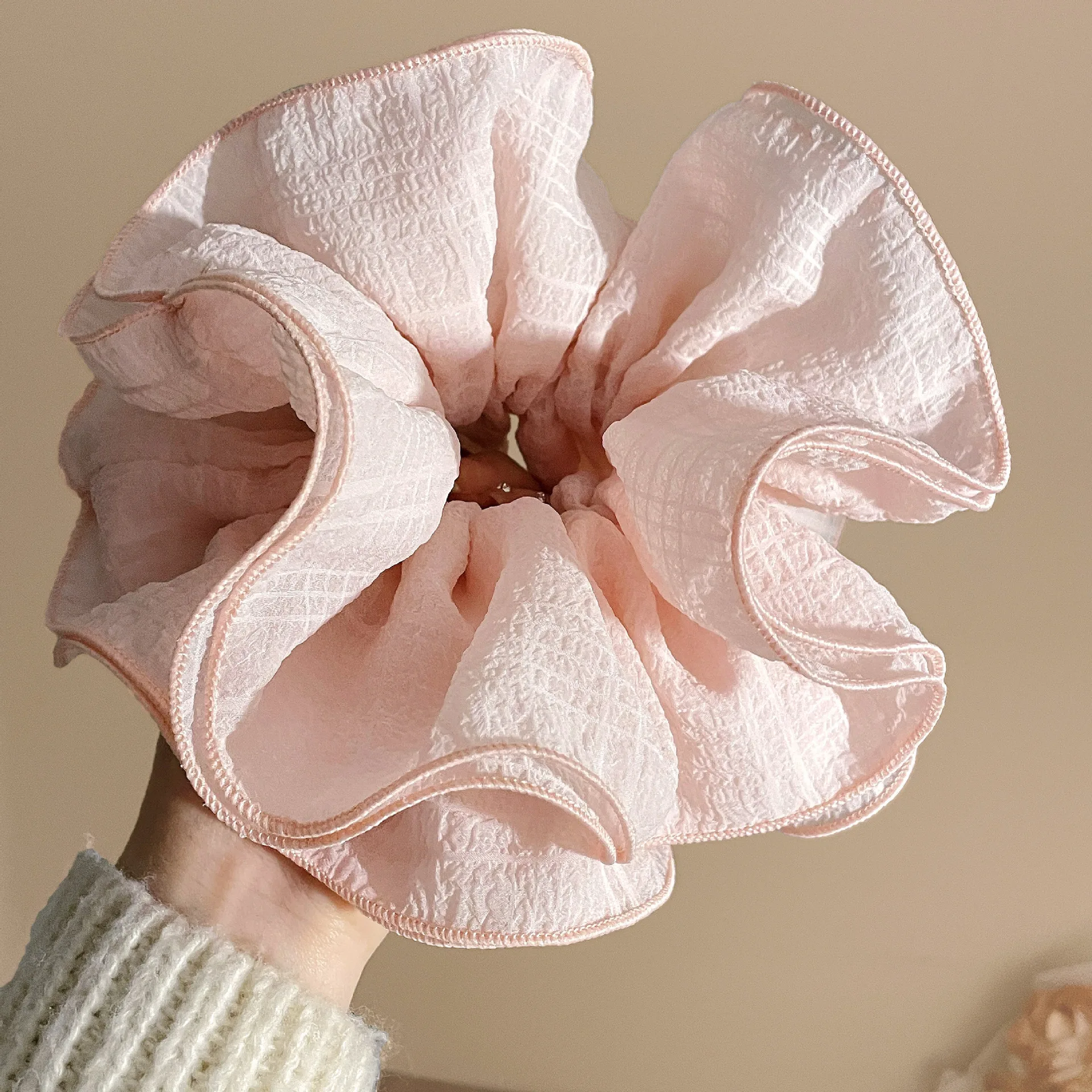 Multi layered wrinkled headband for woman Hair Hoop for Women 2025 New Headrope High End Versatile Hair Accessories Trendy view 4