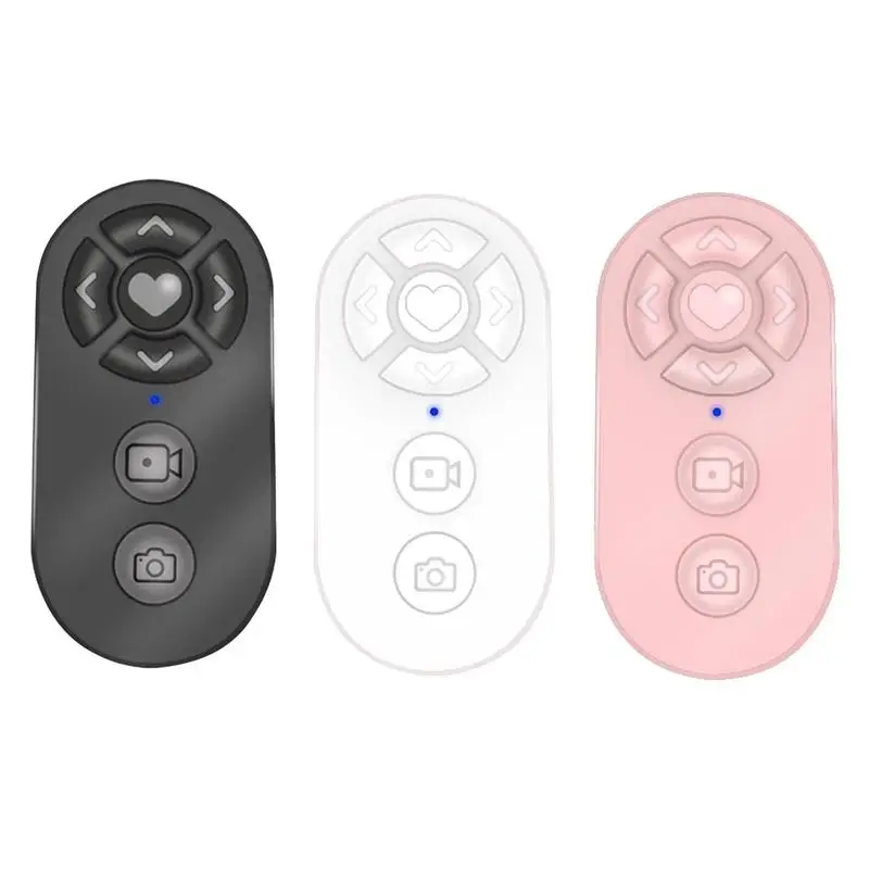 Rechargeable Bluetooths-compatible Remote Controller 7 Buttons Wireless Mobile Phone Selfie Photo Shutter For Video Page Turner