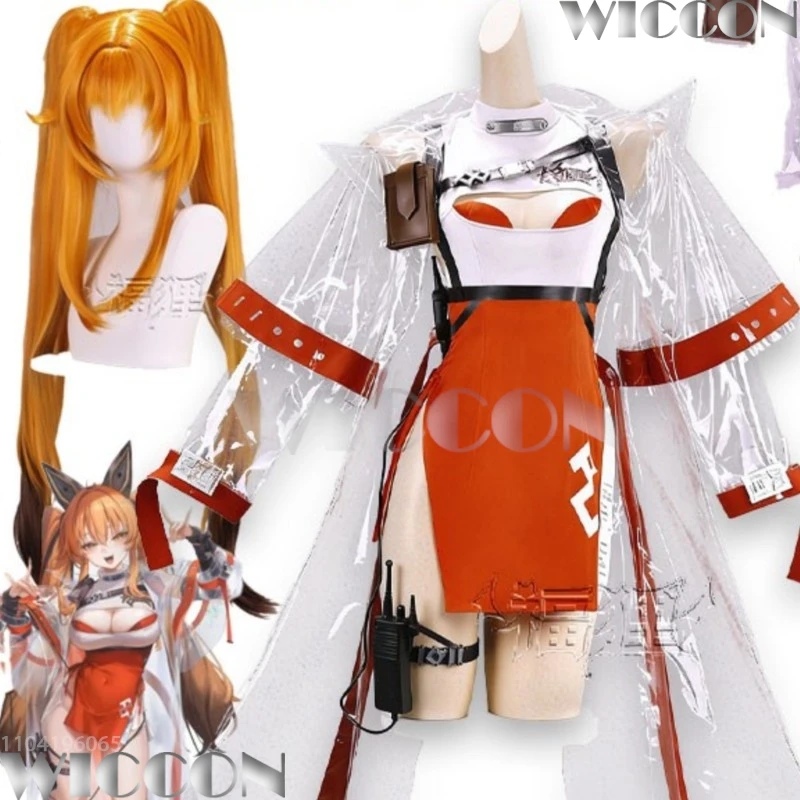 

Game God Victory ‌Yuni‌ Cosplay Costume Outfit Carnival Comic Uniform Dress Wig Ying Ning Halloween Lolita Comic Con Festival