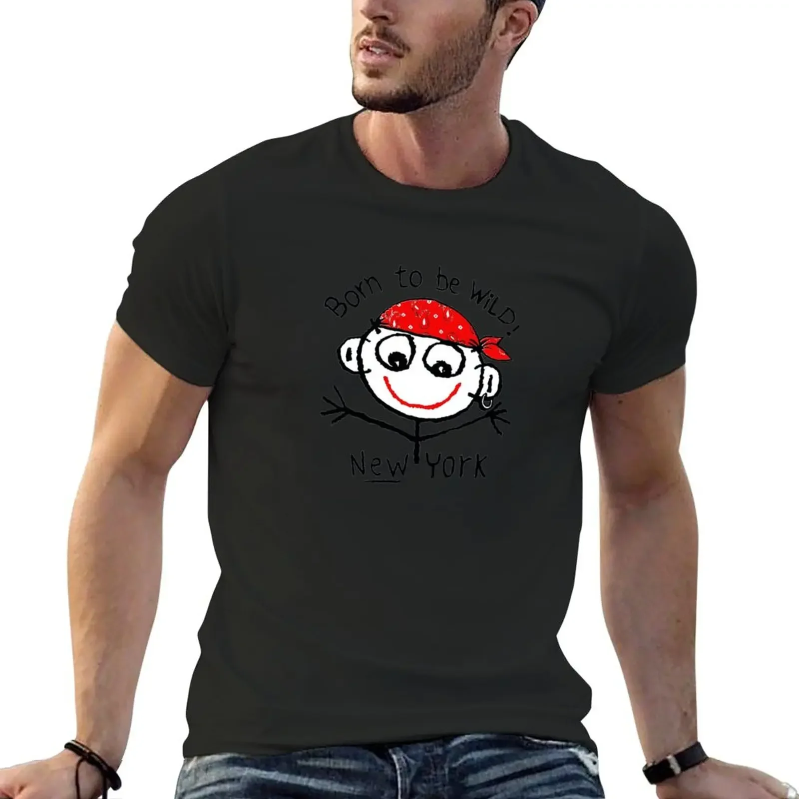 Born To Be Wild T-Shirt quick drying custom shirt anime tshirt Men's clothing