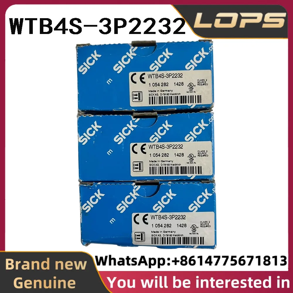 WTB4S-3P2232 Brand new original SICK Order number 1054282 Photoelectric diffuse reflective sensor,  welcome to consult
