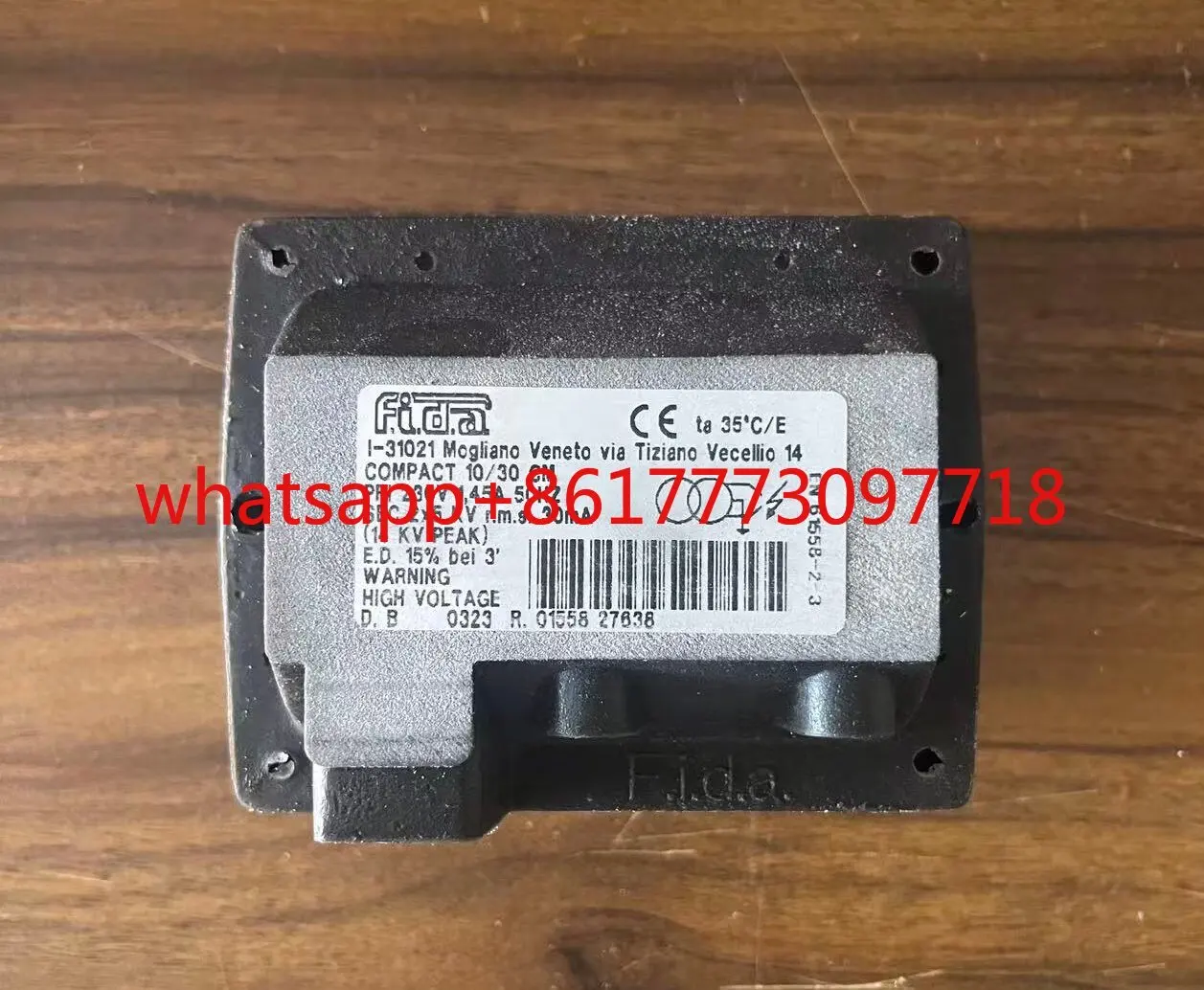 FIDA Single Stage Bipolar Ignition Transformer 1*8KV Burner Accessories 2*5KV High Voltage Package