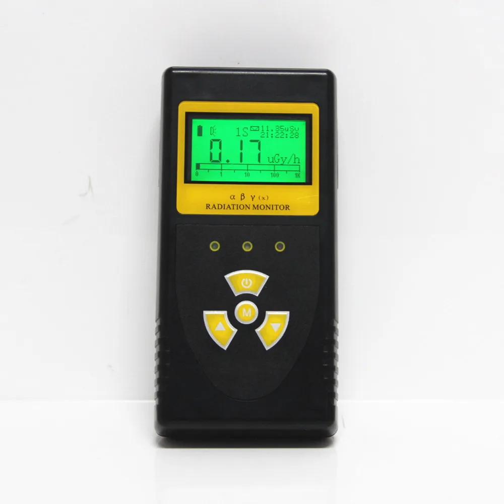 

Handhold ALPHA, BETA & GAMMA Surface Contamination Geiger Counter