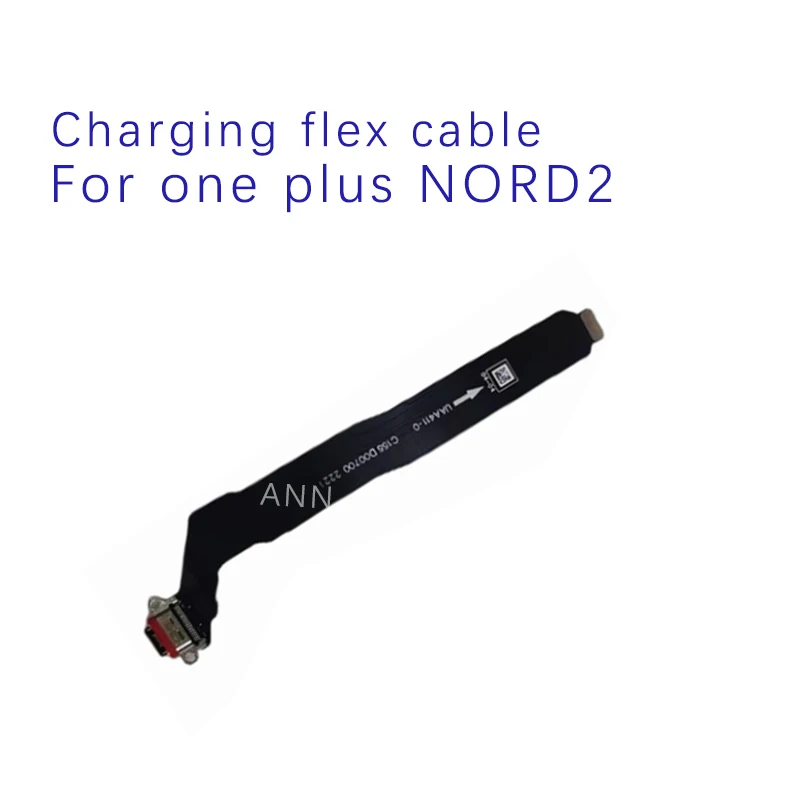 USB Charging Jack Dock Board Flex Cable For Oneplus nord2  1+ Nord 2Charger USB Port Connector Flex Ribbon Parts