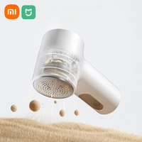 New Original Xiaomi Mijia Portable Lint Remover 2 With 3pcs Fluff Pellet Removers Portable Rechargeable Pet Hair Remover Brush