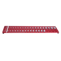 34 Nut And Bolt Thread Checker, 15 Metric & 19 Standard Nut & Bolt Size Identifier Gauge Durable