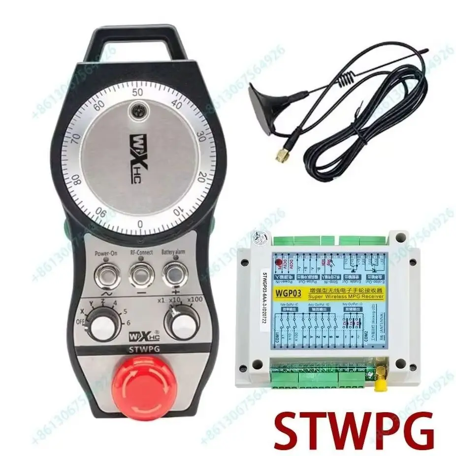 

STWPG XHC wireless electronic handwheel machining center digital display pulse generator CNC machine tool handwheel for fanuc