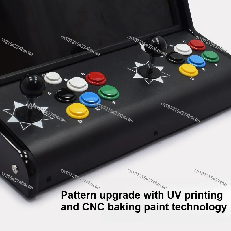 

Коммерческая игровая консоль с монетоприемником 19 дюймов. Коммерческая домашняя игровая консоль. Универсальный автомат для ностальгических аркадных боев в стиле ретро.