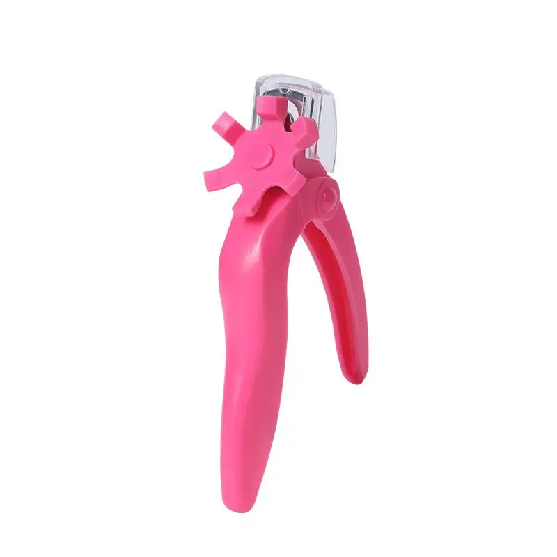 New Nail Scissors Stainless Steel U-Shaped Nail Extension Phototherapy Nail Clipper with Positioning and Shaping Nail Tools.