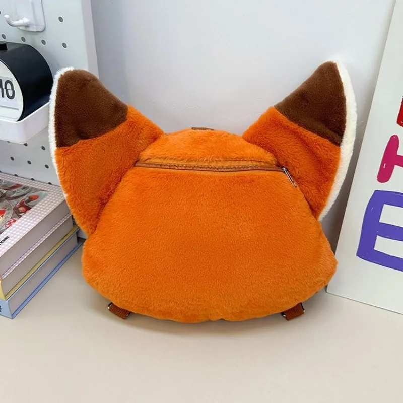 Gran oferta de mochila Zootopia Kawaii Disney Anime lindo zorro Nick moda creativa bolso de hombro de almacenamiento de gran capacidad regalo de vacaciones