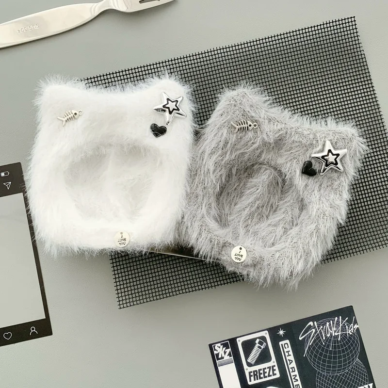 10cm Peninsula Diary Abi Xiaomi Head Cover Cotton Doll Head Cover Non Attribute Doll Clothes Cat Suitable Cute Doll