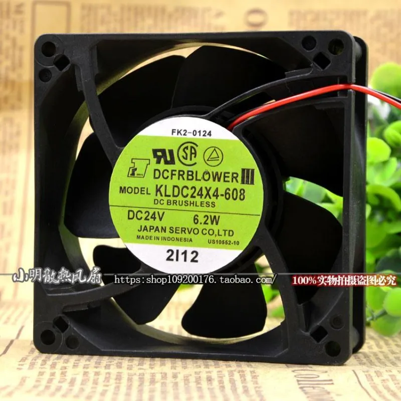 New Cooler Fan For SERVO KLDC24Z4-608 24V 6.2W 9CM 9032 Inverter Cooling Fan 90*90*32mm