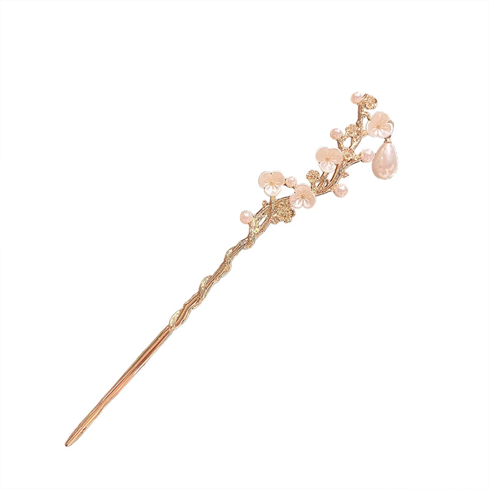 Chinese Style Hairpins Fashion Flowers Tassel Hair Stick Hair Accessories Jewelry Women's Girls' Hair Accessories Hairpin image 5