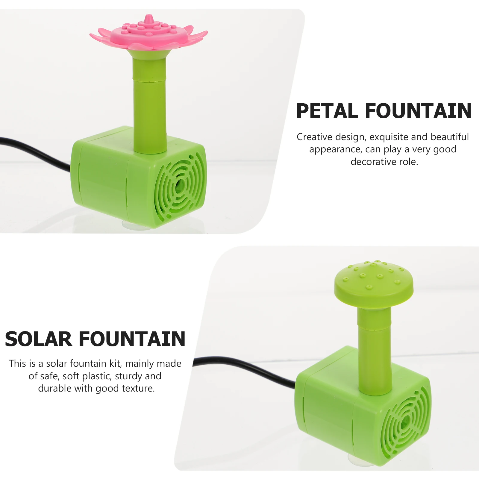 

Energy-saving Design Solar Fountain Decoration Water Fountain Kit Pool Solar Pump Water Pump Outdoor