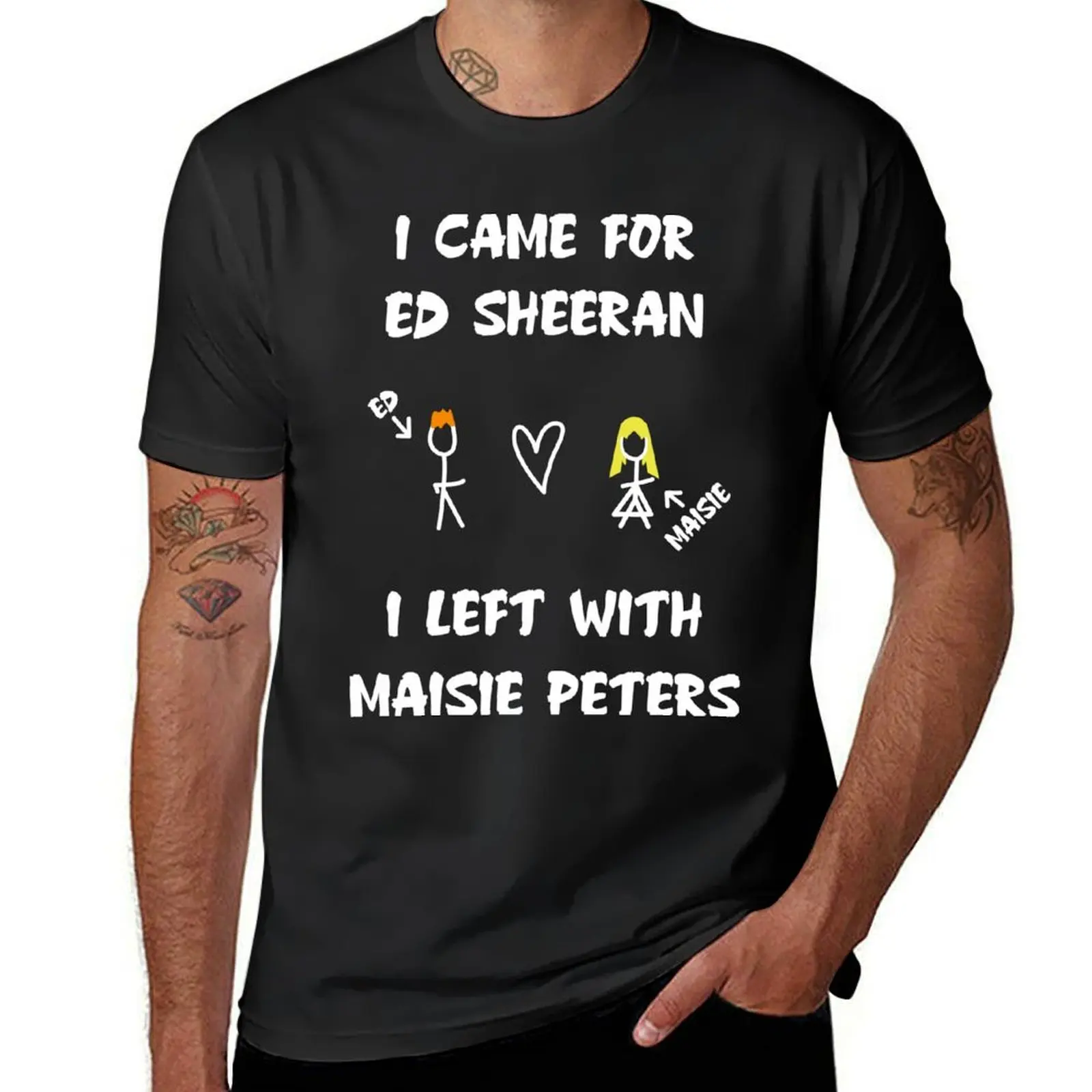 

Maisie Peters Merch ED And Maisie T-Shirt new edition cute tops hippie clothes anime mens plain t shirts