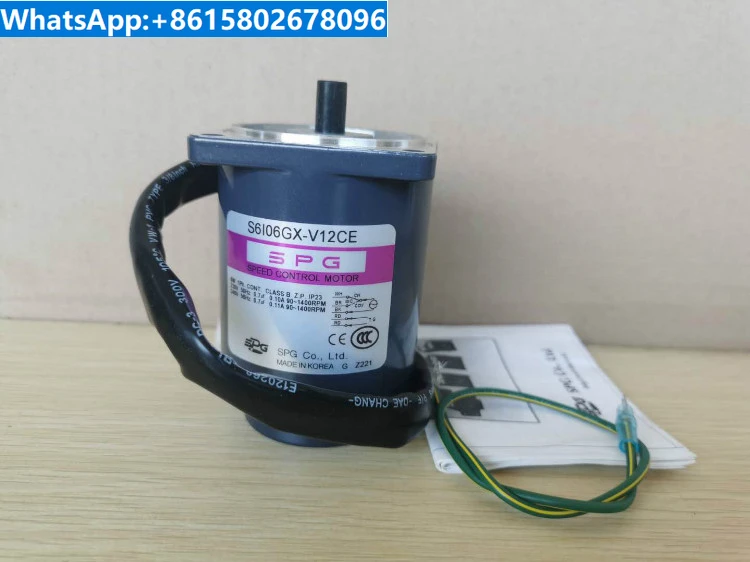 S6I06GX-V12CE South Korea SPG speed control motor 6W special price S6I06GB-S12