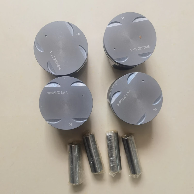4pcs/set Engine Piston For Chery Tiggo 2/3x DR3, D4G15B-1004015